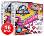 2 x Jurassic World Iddy Biddy Fruity Bits Mixed Berry 160g