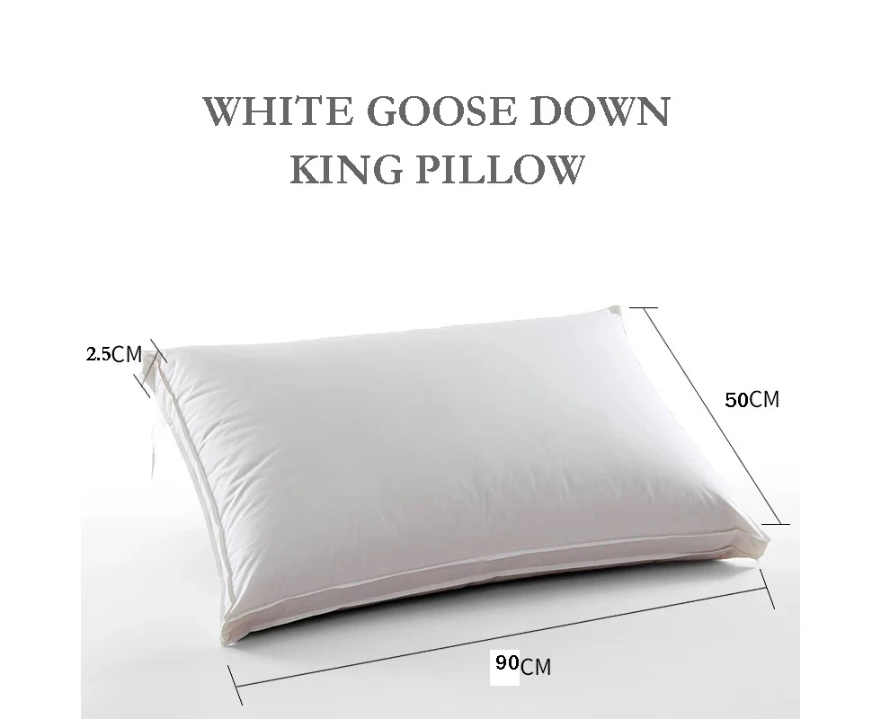 Benson White Goose Down King Pillow 50*90cm