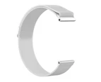 Select Mall Milanese Loop Stainless Steel Metal Replacement Bracelet Strap Wristbands for Fitbit Versa Fitness Smart Watch