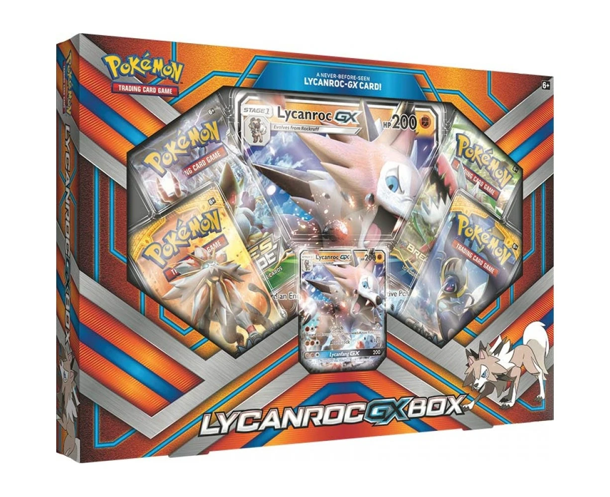 Pokemon TCG Lycanroc GX Box