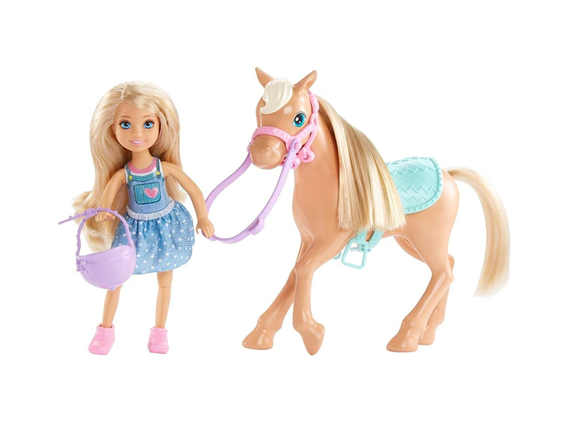 Barbie Club Chelsea Doll & Horse