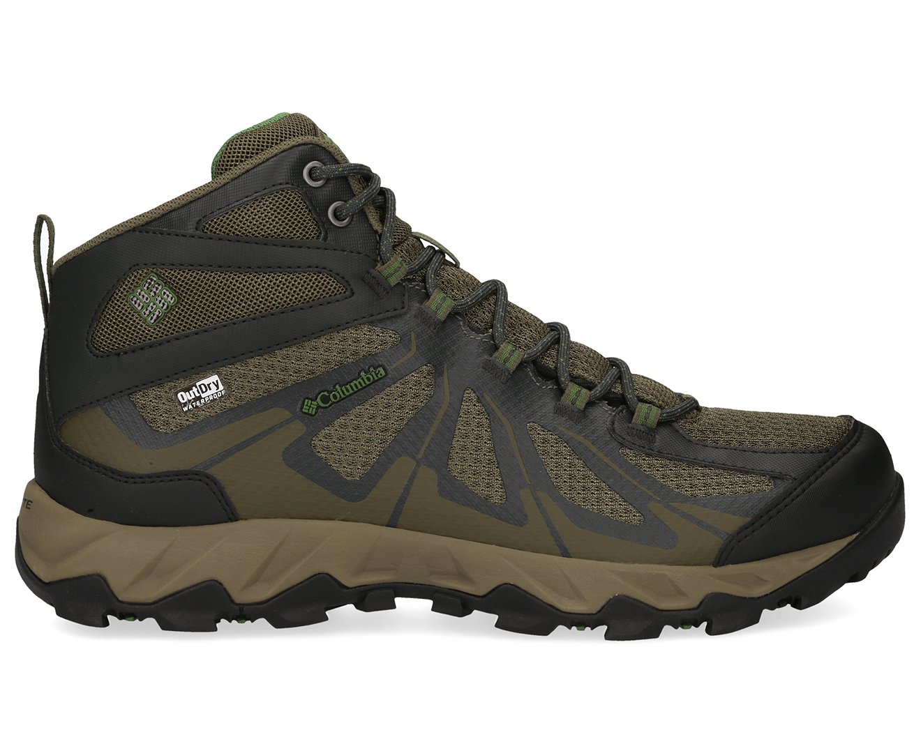 Columbia Men's Peakfreak XCRSN II XCEL Mid Outdry Hiking Boot - Nori ...