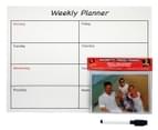 Magnetic Weekly Planner w/ 2 Magnetic Photo Frames 1
