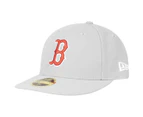 New Era 59Fifty LOW PROFILE Cap - Boston Red Sox grey