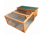 Tinnapets One Storery 100Cm Rabbit Tinnapets House Chook Hutch Cage With Run