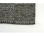 Handmade Braided Wool Rug - Ottawa 1014 - Ash Grey