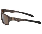 Oakley Jupiter Polarised Sunglasses - Woodgrain/Tungsten Iridium