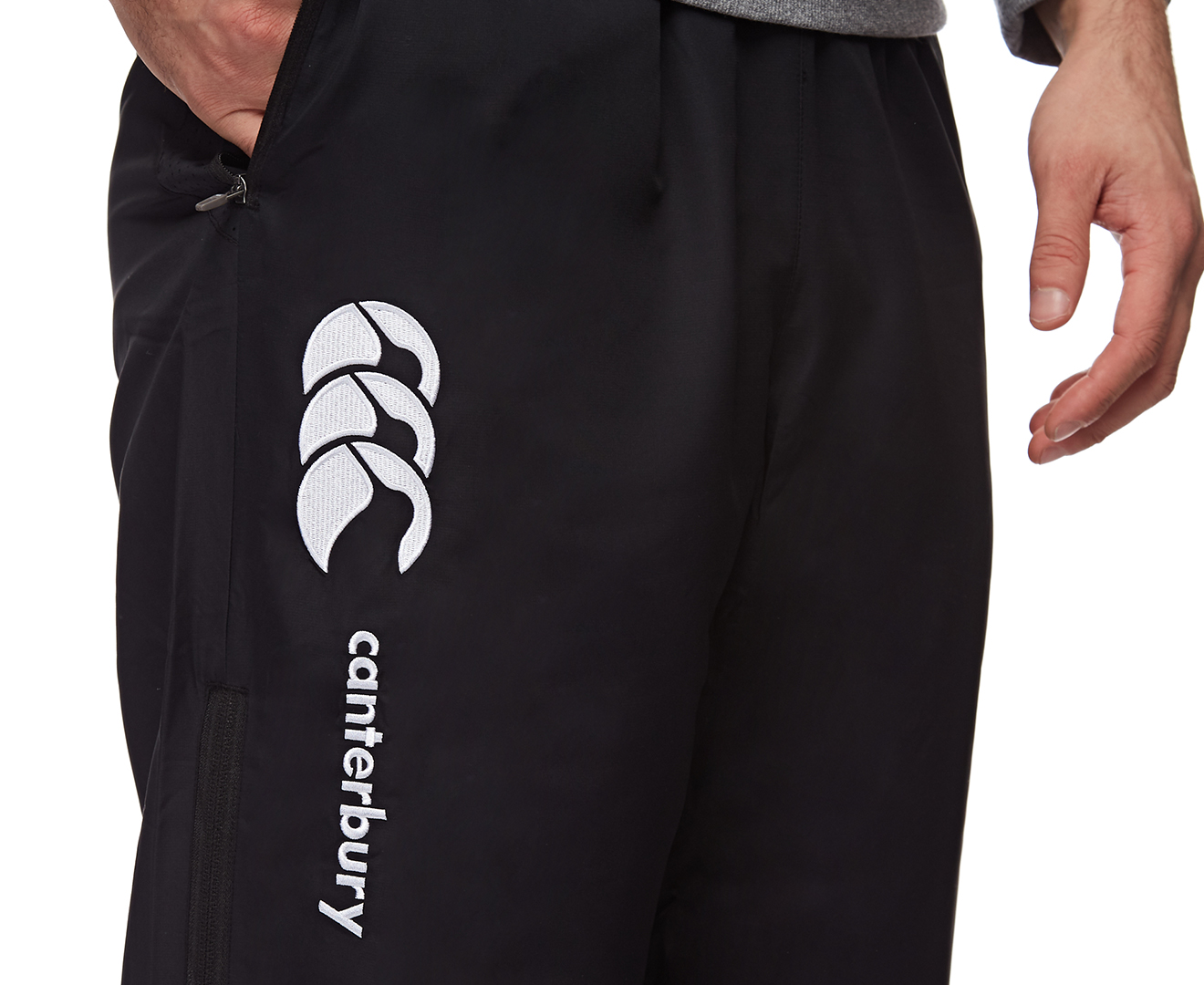 Canterbury Men's Pro Track Pant Black Catch.co.nz