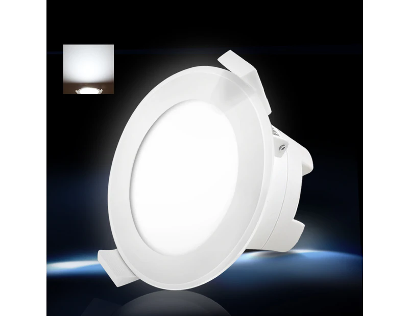 LUMEY 10 x LED Downlight Kit Ceiling Light Bathroom Kitchen Daylight White 12W