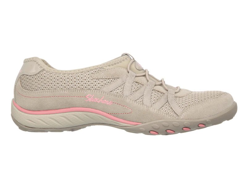 Skechers Women's Breathe Easy Relaxed Fit Relaxation Shoe - Taupe