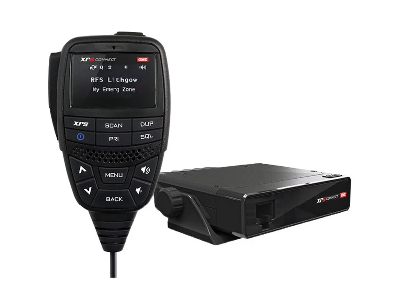 XRS330C GME 80Ch Super Compact UHF Radio With Xrs Connect - GME  Bluetooth Smart Connectivity  80CH SUPER COMPACT UHF RADIO