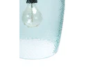 Lexi Lighting Marsha Glass Pendant Light - Blue