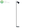 Lexi Lighting Kelvin Ultra-Slim Floor Lamp - Black 1