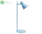 Lexi Lighting Kelvin Metal Ultra-Slim Desk Lamp - Blue 1