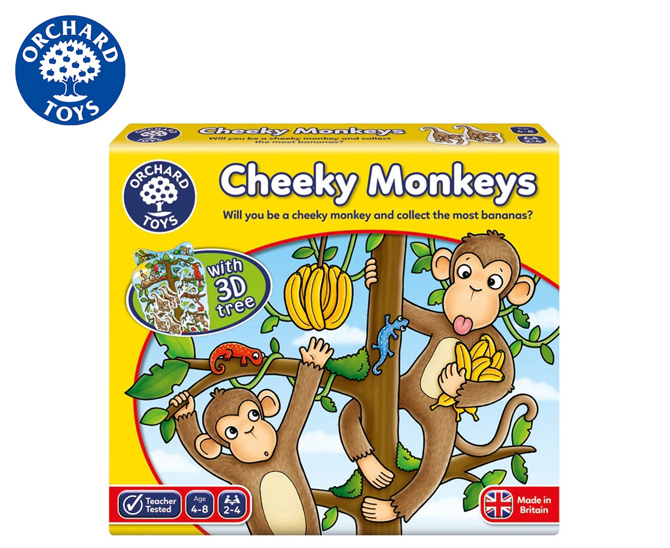 Orchard Game Cheeky Monkeys Kids/Childrens Educational Fun Play Toy 4+