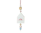 Have A Merry Little Christmas House Wooden Hanging Decoration (Multicoloured) - HS2549
