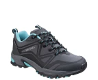 Cotswold Womens Abbeydale Low Hiking Boots (Grey/Black/Aqua) - FS5224