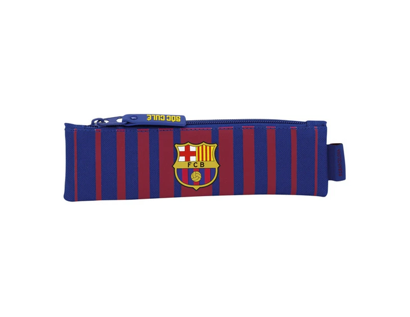 FC Barcelona Official Mini Pencil Case (Blue and Maroon) - SG14528