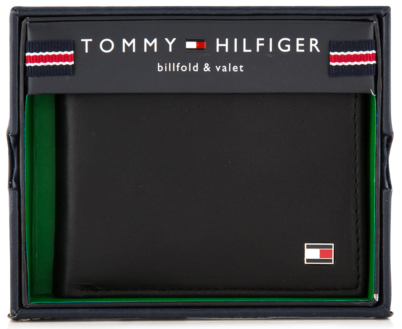 tommy hilfiger oxford slim billfold wallet