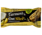 3 x Carman's Oat Slice Lemon & Coconut 210g 6pk