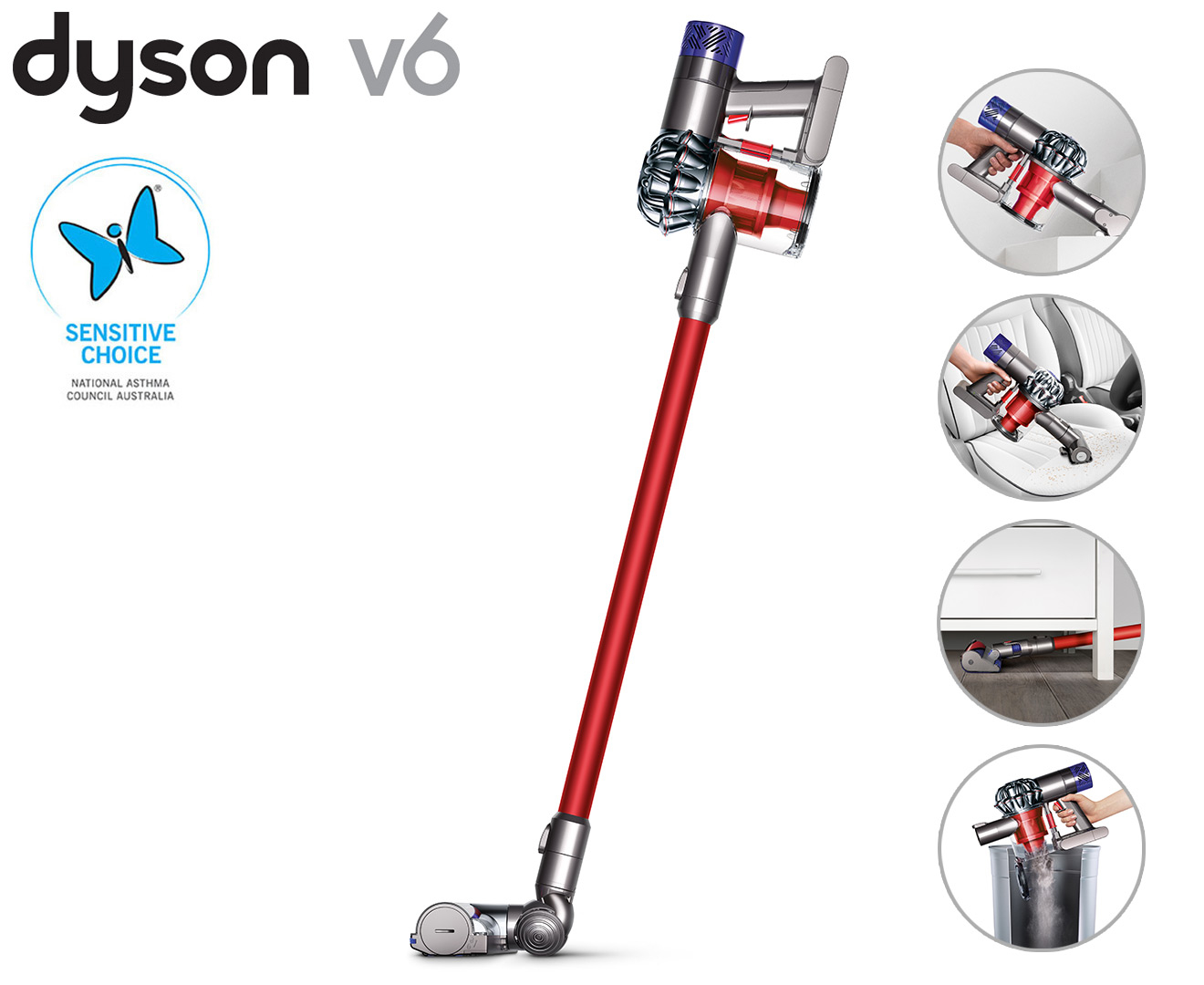 Dyson V6 Absolute Handstick Vacuum | Scoopon Shopping