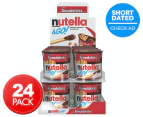 24 x Nutella & Go Hazelnut Spread & Breadsticks 48g
