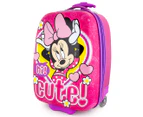 Minnie Mouse Kids' 49x30cm Hardshell Suitcase - Pink/Multi