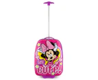 Minnie Mouse Kids' 49x30cm Hardshell Suitcase - Pink/Multi