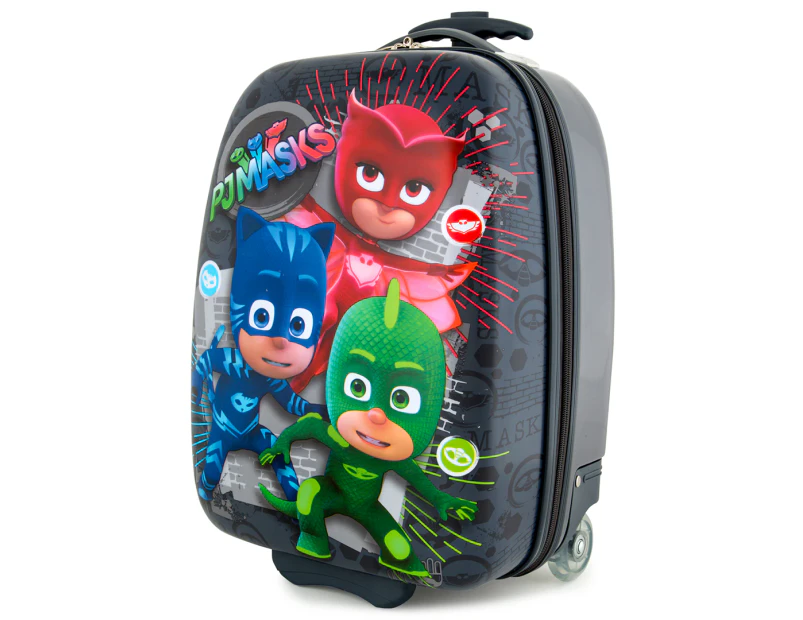 PJ Masks Kids' 49x30cm Hardshell Luggage/Suitcase - Grey/Multi