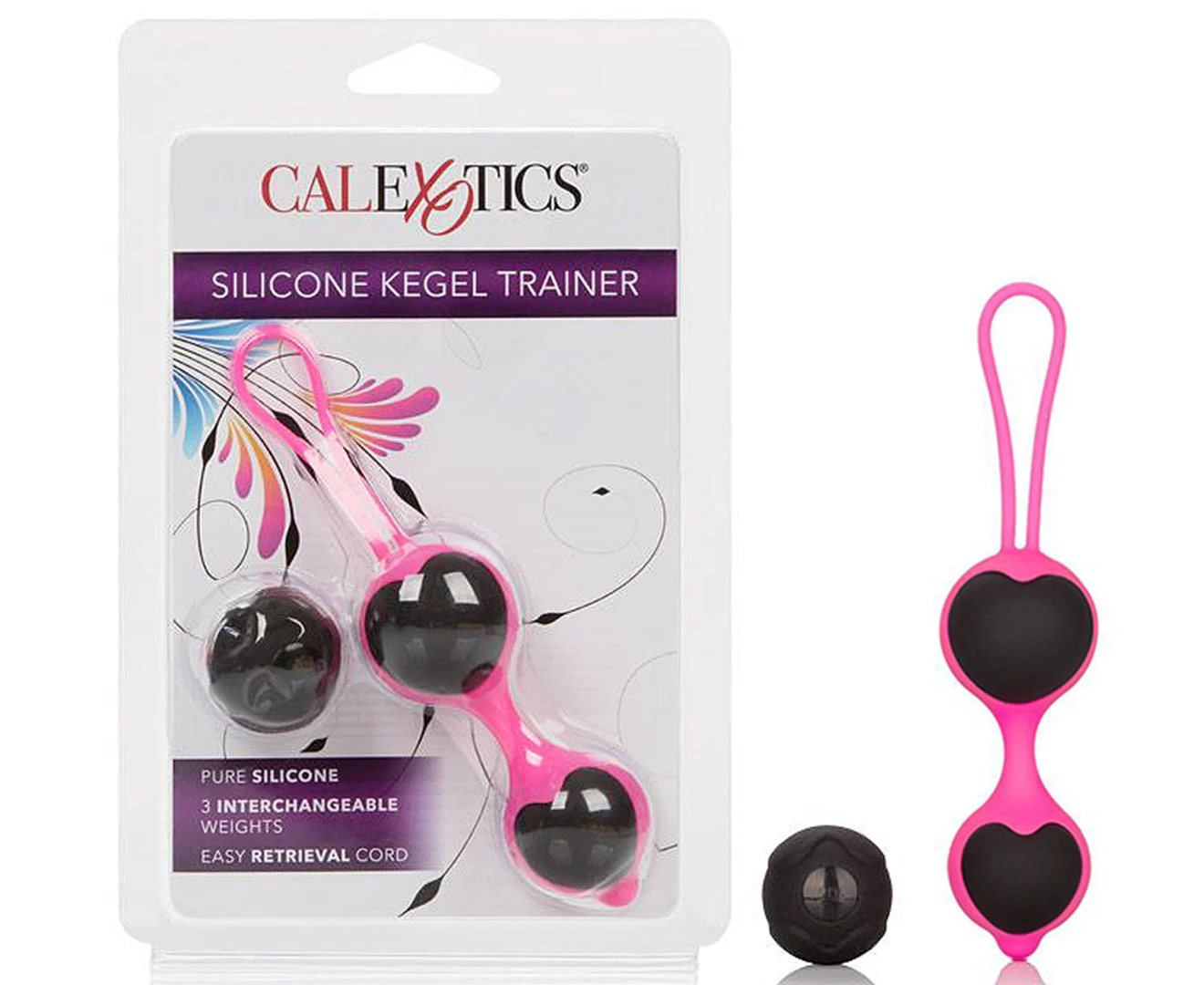 Silicone Kegel Trainer - Black