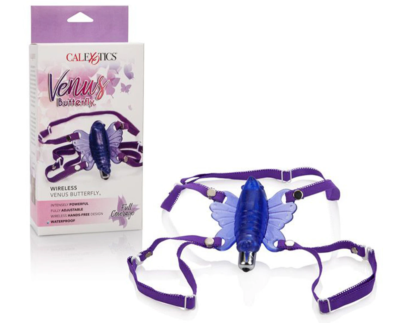 Venus Butterfly Wireless Venus Butterfly Wearable Stimulator - Purple 