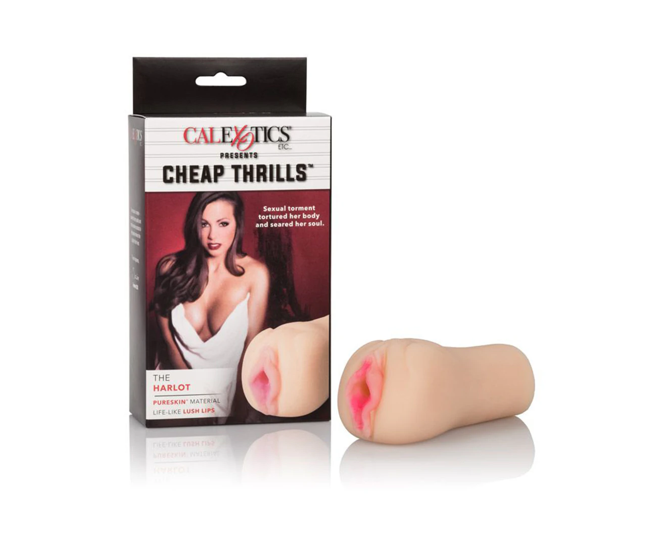 Cheap Thrills The Harlot Stroker Beige: Anatomically Correct Ultra Life Like Male Masturbator For Mind Blowing Pleasure