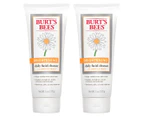 2 x Burt's Bees Brightening Daily Facial Cleanser 170g