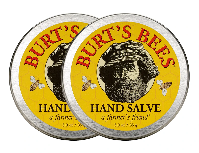 2 x Burt's Bees Hand Salve 85g