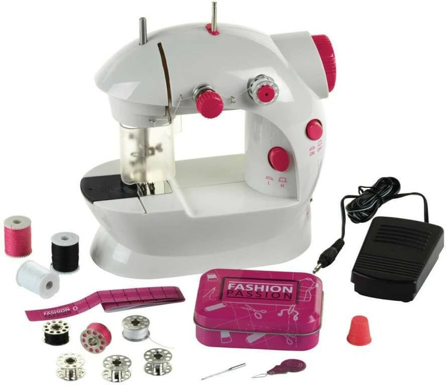 Theo Klein 7901 Kids Sewing Machine - Creative Toy Australia | Battery Operated for Safe Fashion Play