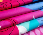 Nickelodeon Shimmer & Shine Single Bed Reversible Quilt Cover Set - Pink