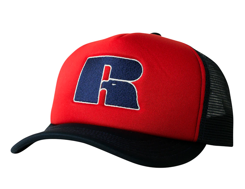 Russell Athletic Eagle R Trucker Cap - Red/Navy