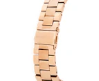 Michael Kors Women's 37mm Ritz Stainless Steel Watch - Rose Gold