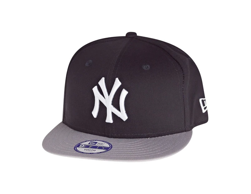 New Era 9Fifty Snapback KIDS Cap - NY Yankees navy / grey