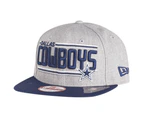 New Era 9Fifty Snapback Cap - RETRO Dallas Cowboys - Grey