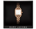 Marc Jacobs Women's 20mm Vic Stainless Steel Watch - White/Gold