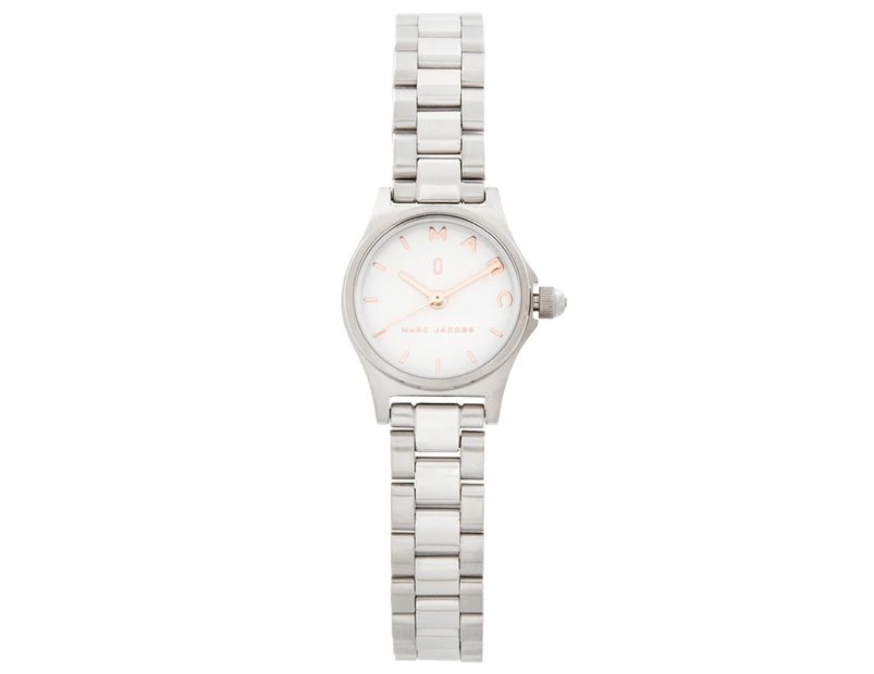 Marc Jacobs Women's 26mm Henry Stainless Steel Watch - White/Silver