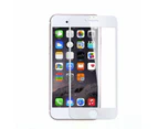 iPhone 8, iPhone 7 Tempered Glass 3D Full Screen Protection Screen - White