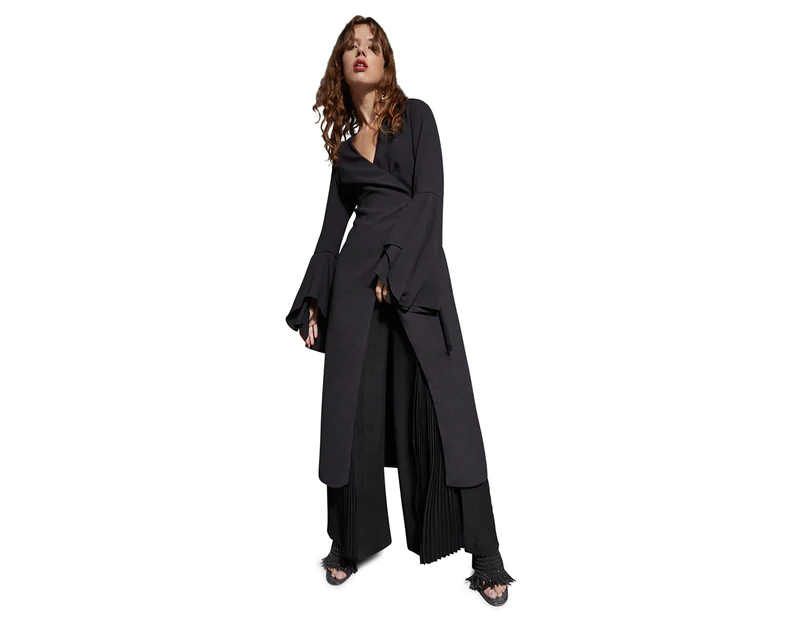 C/MEO COLLECTIVE Women's Still Standing Trench - Black