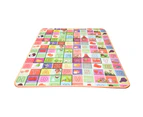 3x1.8m 20mm Thick Double Sided Baby Play Floor Mat Animal & Alphabet Patterns
