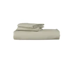Supima Cotton Pumice Duvet Cover Set in Pumice in King