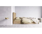 Supima Cotton Pumice Duvet Cover Set in Pumice in King
