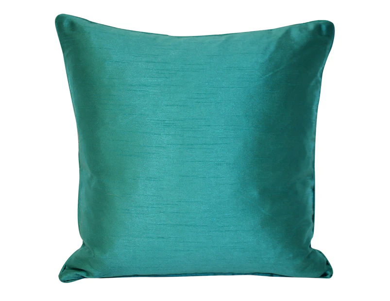 Riva Home Fiji Faux Silk Cushion Cover (Teal) - RV405