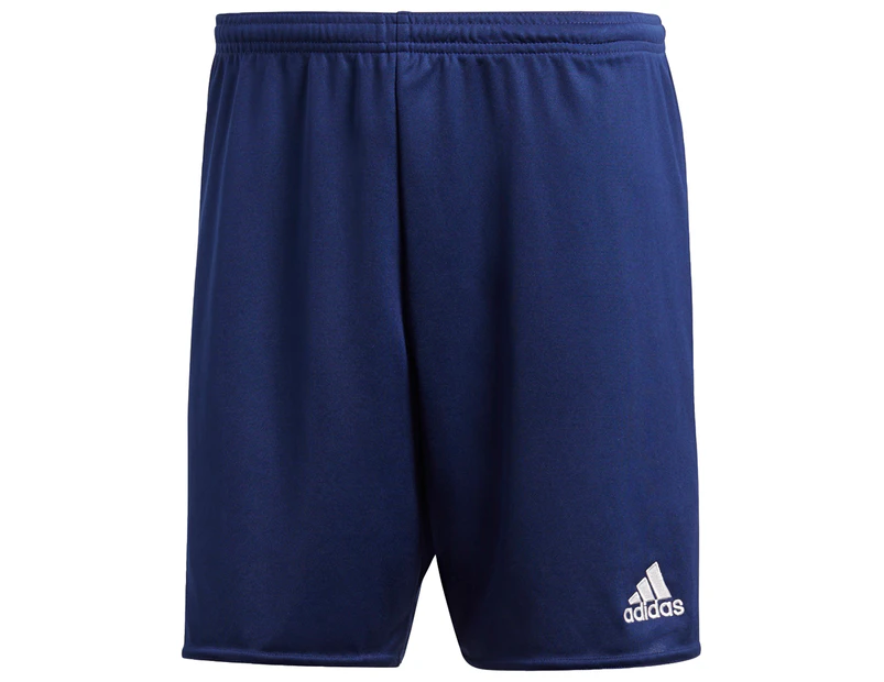 Adidas Men's Parma 16 Shorts - Dark Blue/White