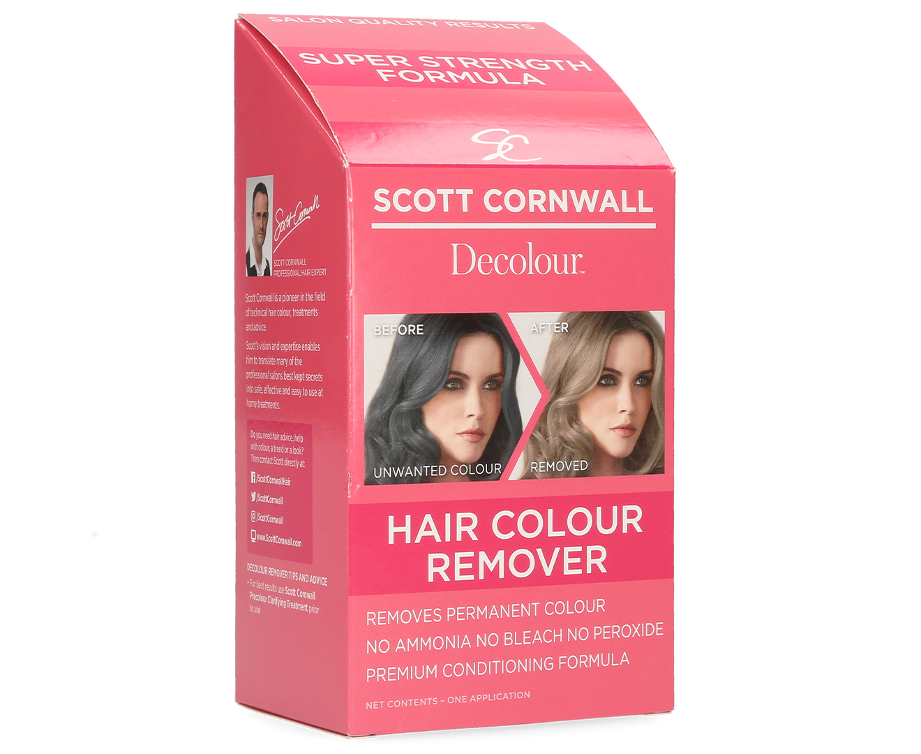 Remove color. Decolour hair Colour Remover. Colourless Max Effect.